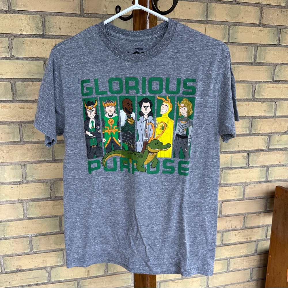 Marvel Loki Glorious Purpose Tee